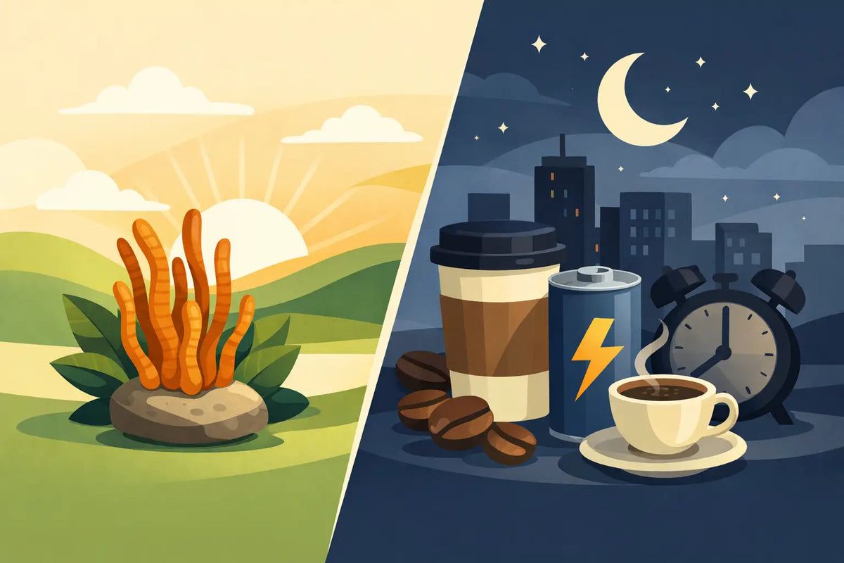 Cordyceps vs Caffeine Energy for Steadier Days