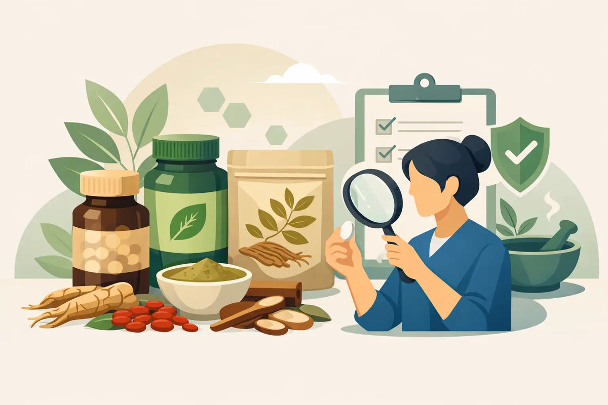 How to Choose Chinese Herbal Supplements Safely
